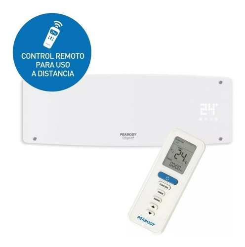 Calefactor eléctrico Peabody PE-CV20 blanco 220V
