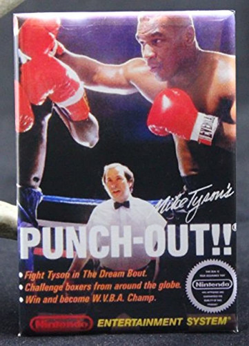 Imán Para Nevera De  Mike Tyson's Punch-out!!
