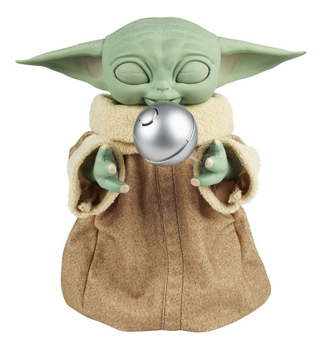 Star Wars Galactic Snackin' Grogu  Yoda Animatronic 