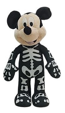 Muñeco De Peluche De Mickey Mouse Esqueleto Dysney De 63 Cm