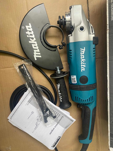 Imagen 2 de 3 de Esmeriladora Angular Makita 2600w 230mm Sin Embalaje