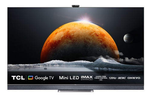 Smart Tv Tcl L65c825 65 Pulgadas Qled 4k Con Cámara