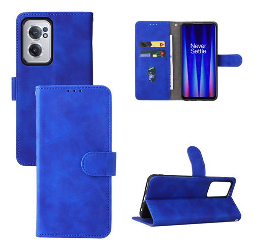 Funda De Piel Skin Feel Para Oneplus Nord Ce 2 5g