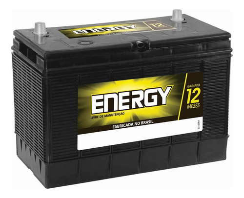 Bateria Caminhão 100 Amperes 12v 100ah Selada Energy