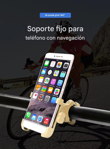 Soporte Yuran Universal Para Celular En Bicicleta Y Moto