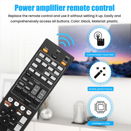 // Mando A Distancia Para Yamaha Rx-v375 Rx-v467 Rx-v565