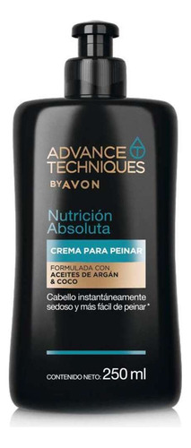 Avon Crema De Peinar De Argan Nutricion Advance Techniques 