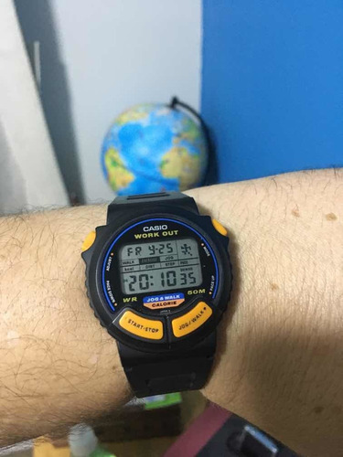 Casio Jc-10 Vintage Japan Mod 879 Chrono + Alarme Treino