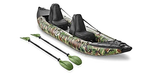 Serenelife Kayak Inflable Para 2 Personas Kayak Doble Con Pa