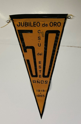 Banderín Juvileo De Oro C S U Del Este, B34