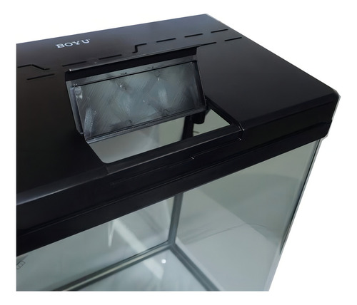 Boyu Aquário Curvo Ms-320 20l -preto 220v