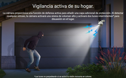 Imagen 6 de 9 de Camara Seguridad Ip Wifi 4mp Ezviz C8w Domo 2k Audio