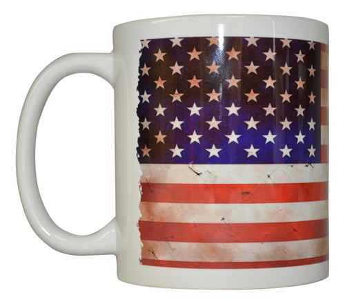 La Mejor Taza De Café Con La Bandera De Ee. Uu. Hecha Jirone