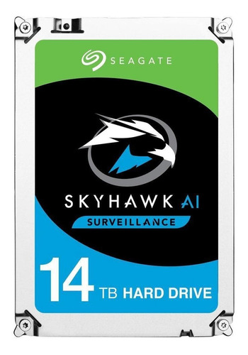 Disco rígido interno Seagate SkyHawk AI ST14000VE0008 14TB
