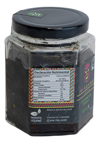 Don Alejandro Salsa Macha Gourmet Y/o Chicharrón Chile 2 Pza