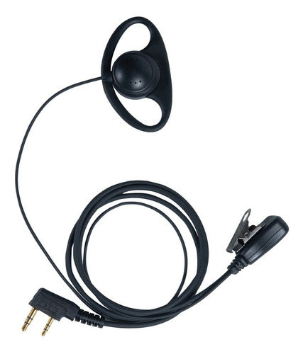 Bvmag Walkie Talkie Audifono Microfono Forma 2 Pin Para