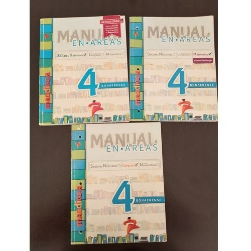 Manual En Areas 4 Bonaerense / Editorial Mandioca