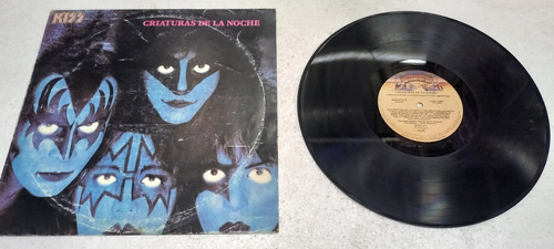 Disco Vinilo Kiss Criaturas De La Noche  Lp Original 1983