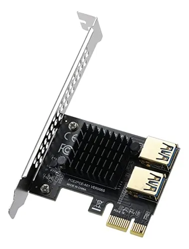 comprar Tarjeta Vertical Mzhou Pci-e De 1 A 2 Ranuras Pci-express De