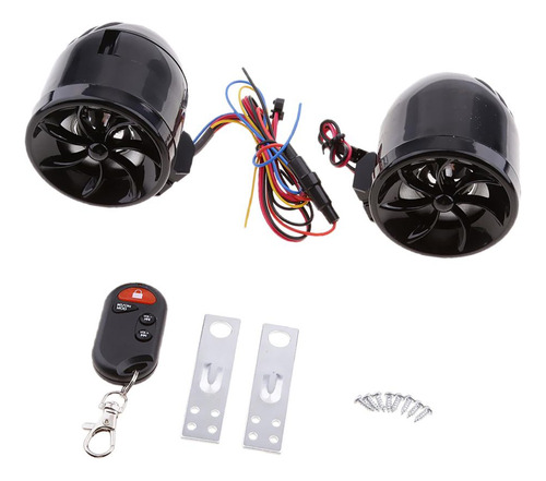 Mini Altavoces Amplificados Impermeables Para Motocicletas R