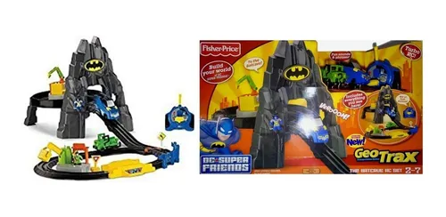 Dc Super Friends Geo Trax Geotrax Batman The Batcave R c