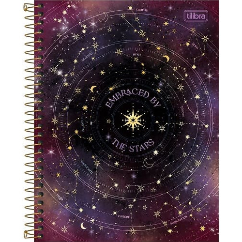 Caderno Espiral Colegial 10 Matérias Magic  160 Fls