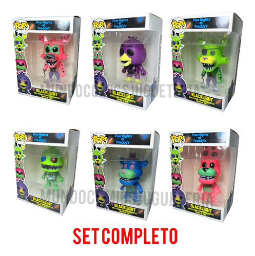 Figuras Tipo Funko Pop De Five Night  Freddys 10cm 