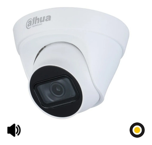 Camara Ip 4mp Minidomo Poe Dahua 2.8m H265+ Ir 30m Micrófono