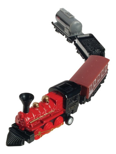 Toysmith 7041 Mini Retroceso Juego De Tren (estilos Surtidos