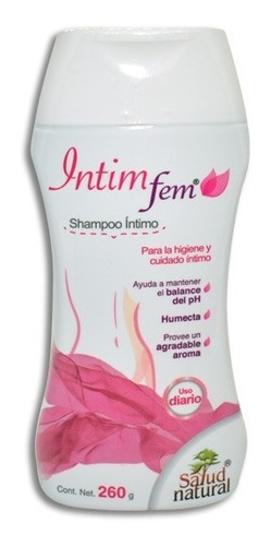 Intim- Fem Shampoo Íntimo ( Uso Diario) C/260g Salud Natural