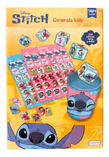 Juego De Mesa Generala Kids Disney Para Familia Tapimovil