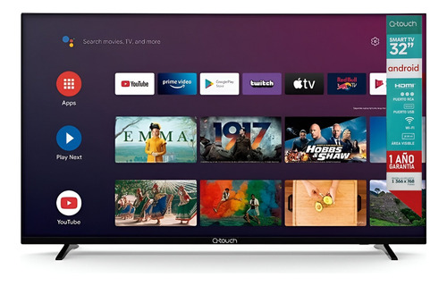Pantalla Smart Tv Qtouch 32 Led Qn3223 Android Hd