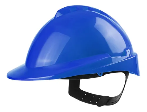 comprar Casco De Trabajo Libus Milenium + Arnés Plástico Azul Libus
