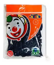Comprar Globo Latex Decorator Redondo N° 9 Payaso C\u002F100 Piezas Color Azul marino