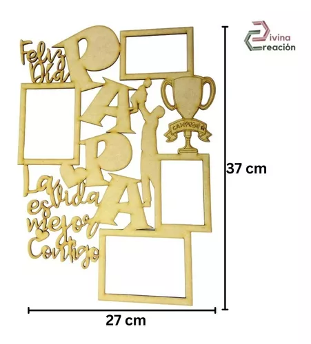 Portaretratos Dia Del Padre Mdf