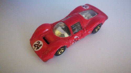 Hot Wheels 2002 First Editions Red Ferrari P4 #025