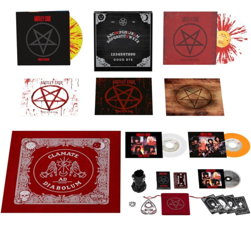 Motley Crue Shout At The Devil 40th Box Set 6 Cd Lp Vinyl