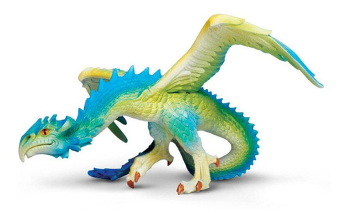 Safari Dragon Wyvern Fantasia Volador Pico Figura Muñeco Ax®