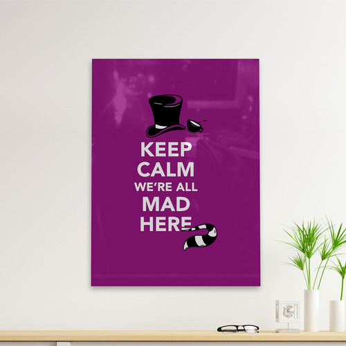 Cuadro Deco Keep Calm (d1323 Boleto.store)