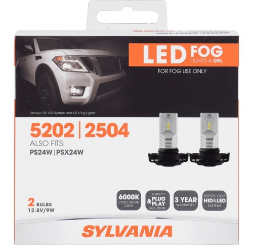 Foco Zevo Fog 5202 Led 2 Piezas