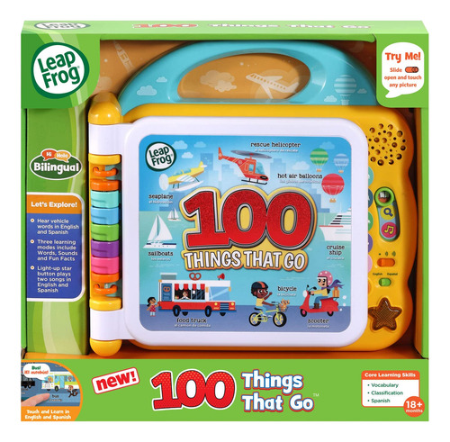Libro Interactivo 100 Cosas Que Van Para Niños