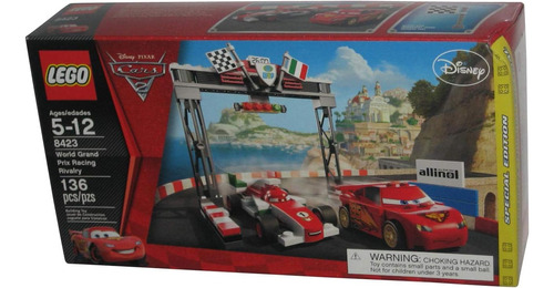 Lego Disney Cars 8423 World Grand Prix Racing Rivalry