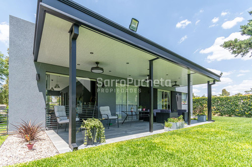 Venta Casa 4 Amb En Barrio Privado Casco De Alvarez.