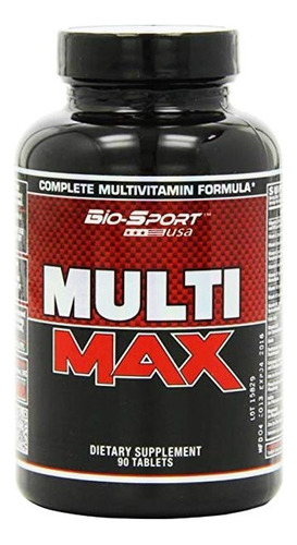 Multi Max Multivitamínico 60 Cápsulas - Bio Sport