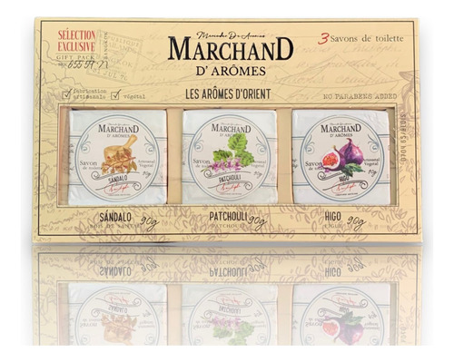 Marchand D´aromes Kit Jabones Les Aromes D´orient X 3