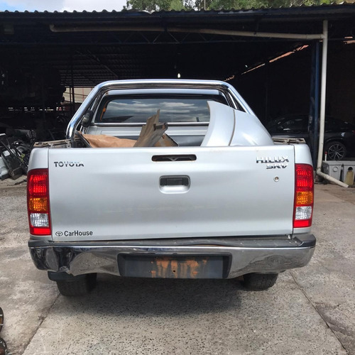 Sucata Toyota Hilux 2011/2011 Prata Diesel 163cvs