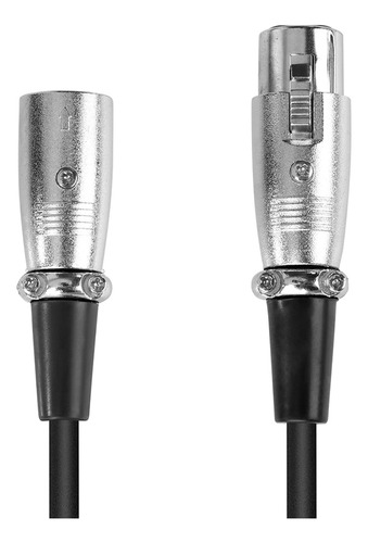 Cable Adaptador Microfono 3 Pine Macho Xlr Hembra Xlr-c1 3m