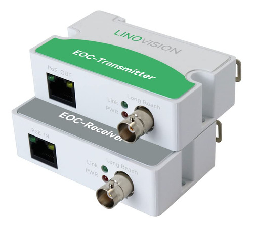 Actualizado: Linovision Poe Sobre Coaxial Eoc Convertidor Ip