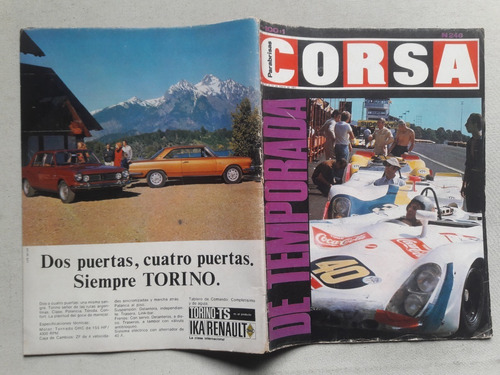 Revista Corsa N° 246 - Poster Luis Di Palma Campeon Tc  A