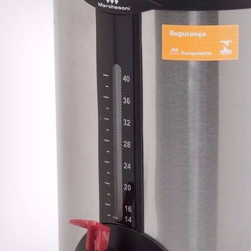 Cafeteira Automática 6 Litros 220v Aço Escovado - Marchesoni